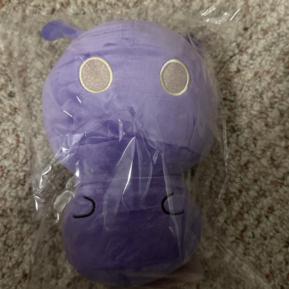 Mewaii Purple Hippo Plush Stuffed Animal